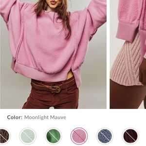 We the free cozy Cadmen sweatshirt